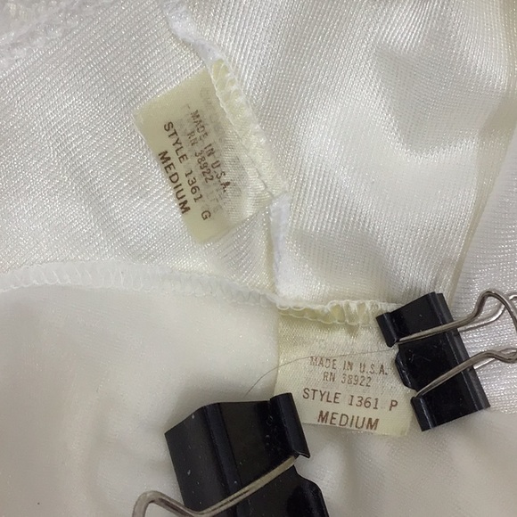 Vintage 2 pc pink rose peignoir maxi gown robe set M NWT - Picture 13 of 15